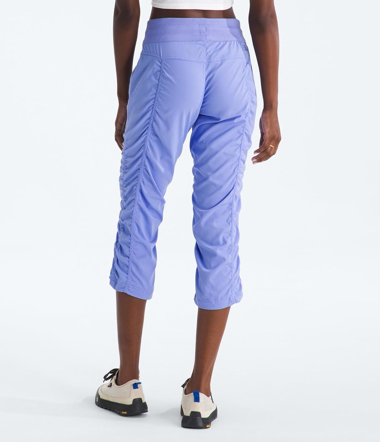 image:imageThe North Face Womens Aphrodite 20 Capri Moisture Wicking Water Repellent Finish UPF 40 ProtectionPeriwinkle Glow