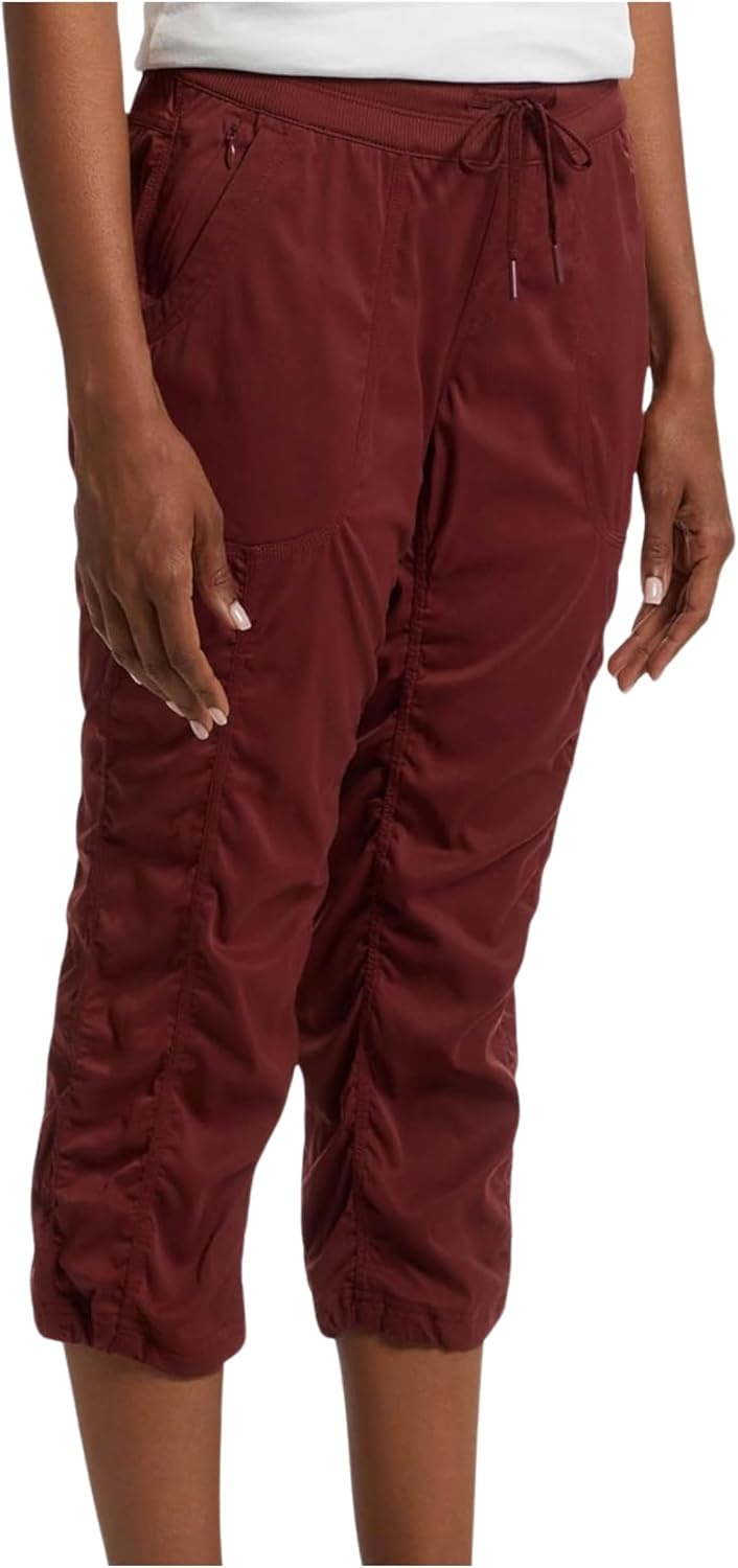 image:imageThe North Face Womens Aphrodite 20 Capri Moisture Wicking Water Repellent Finish UPF 40 ProtectionSumac