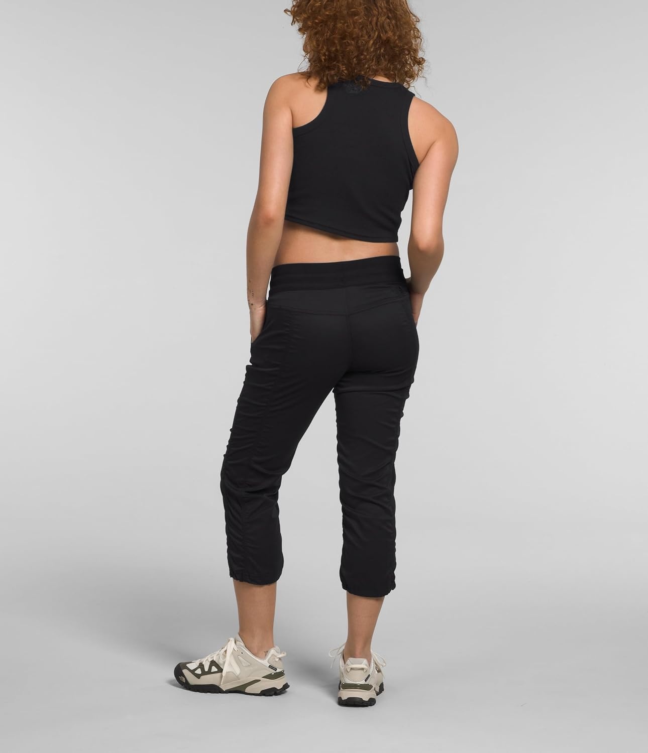 image:imageThe North Face Womens Aphrodite 20 Capri Moisture Wicking Water Repellent Finish UPF 40 ProtectionTnf Black