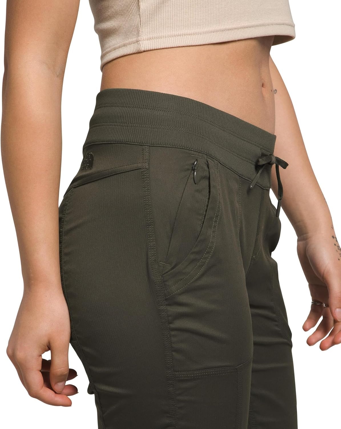 image:imageThe North Face Womens Aphrodite 20 Moisture Wicking Hiking PantsNew Taupe Greennpf