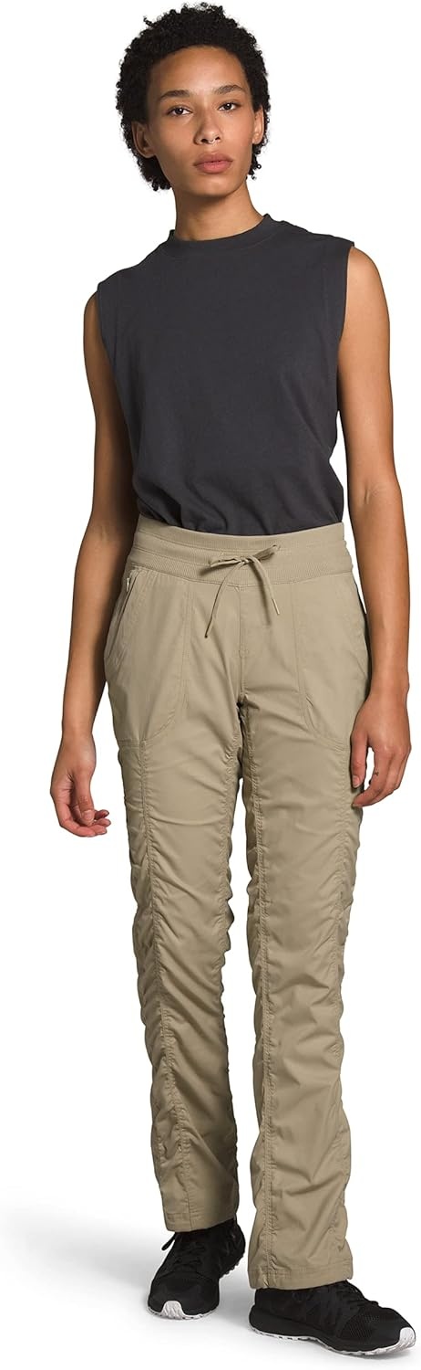 image:imageThe North Face Womens Aphrodite 20 Moisture Wicking Hiking PantsTwill Beige