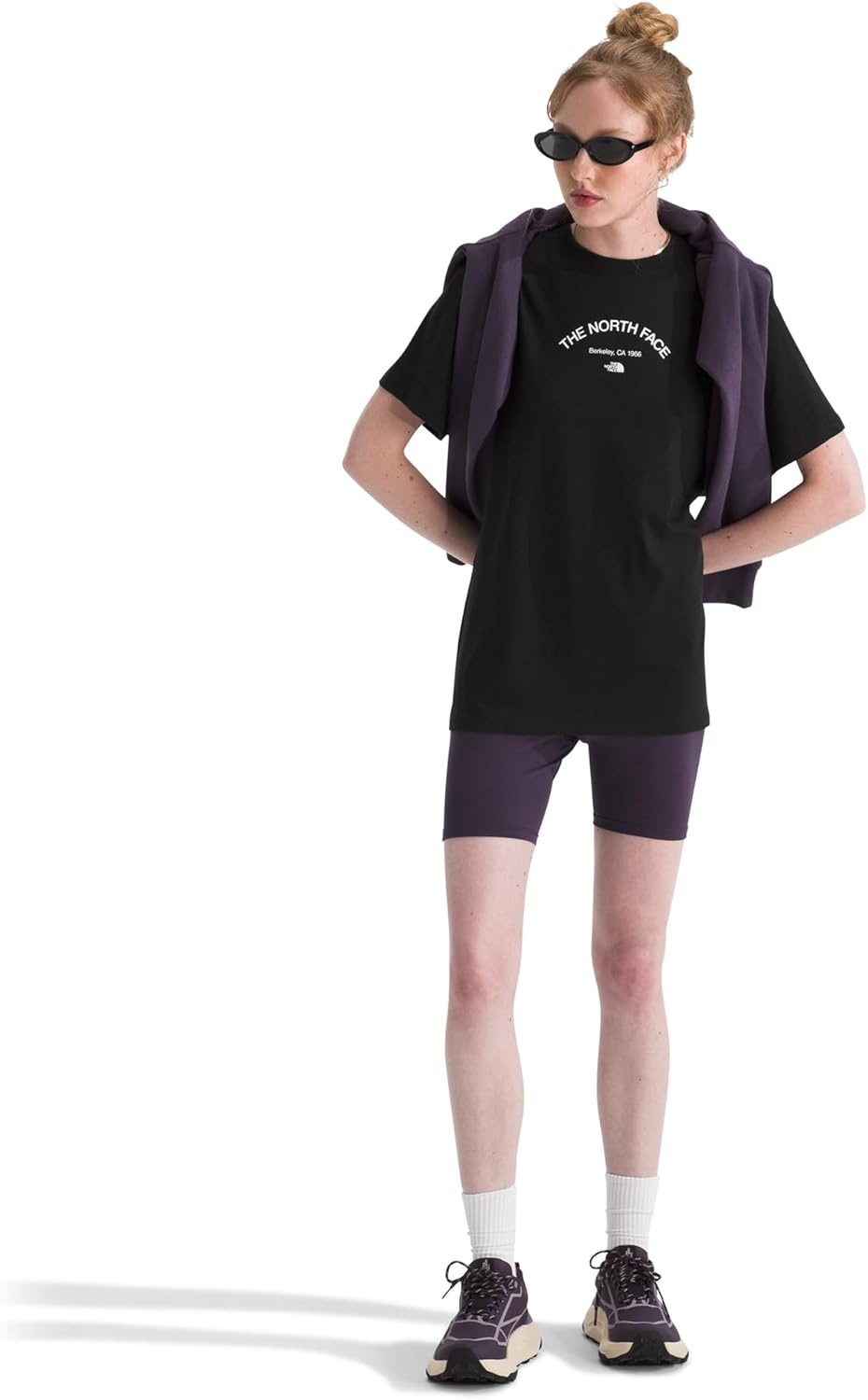 image:imageThe North Face Womens Home Relaxed Short Sleeve Tee Casual Graphic TShirt Regular Fit Soft Cotton FabricTnf Black