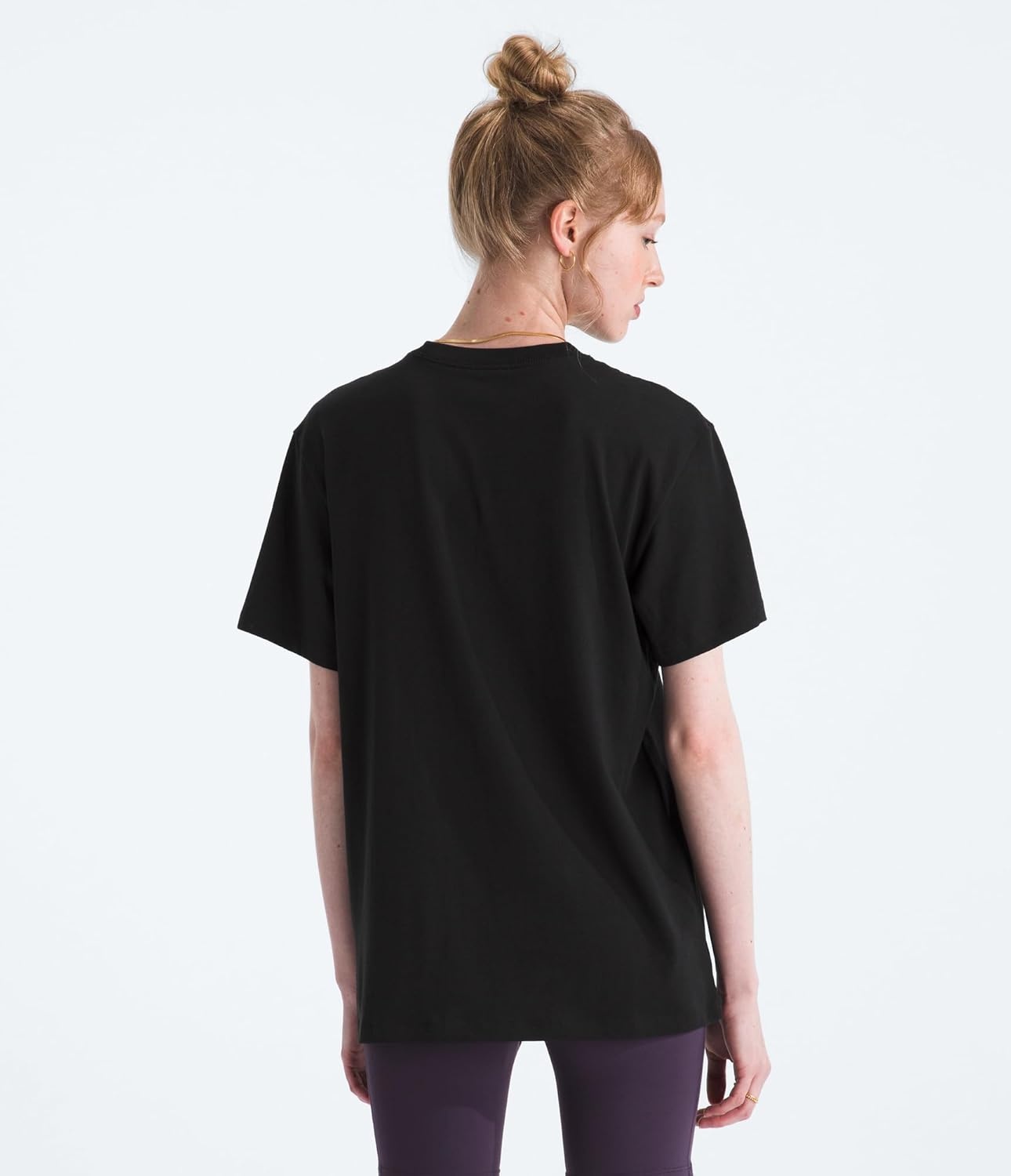 image:imageThe North Face Womens Home Relaxed Short Sleeve Tee Casual Graphic TShirt Regular Fit Soft Cotton FabricTnf Black