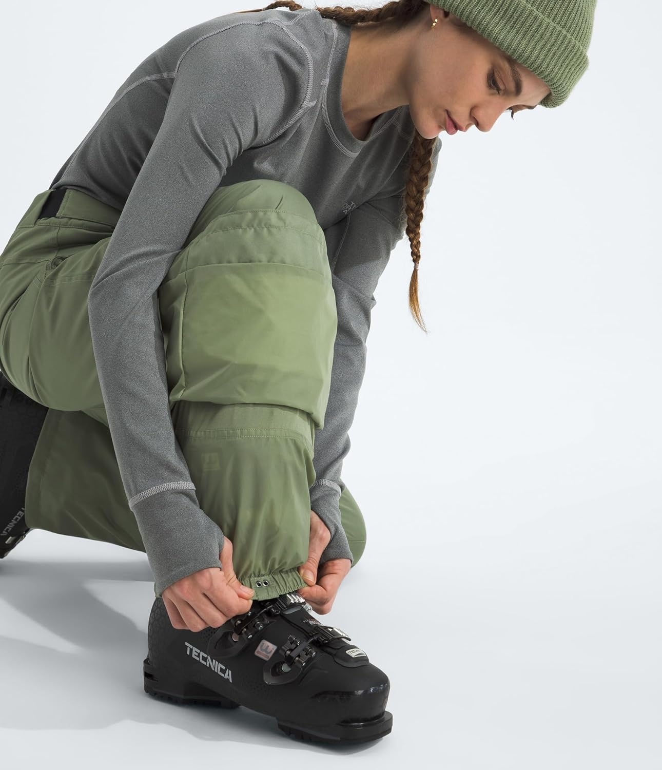 image:imageThe North Face Womens Sally Insulated Snow PantBark Mist