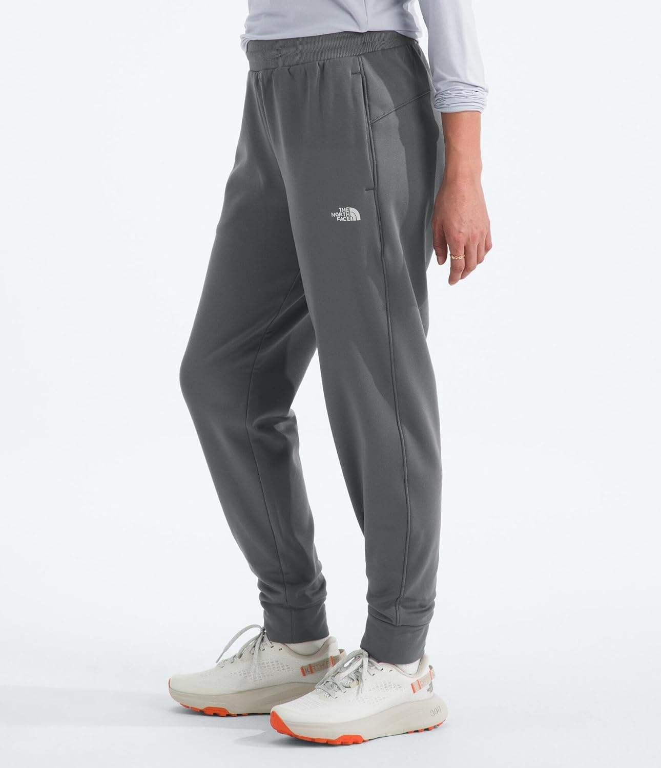 image:imageThe North Face Womens TNF Performance Fleece Sw PantSmoked Pearl