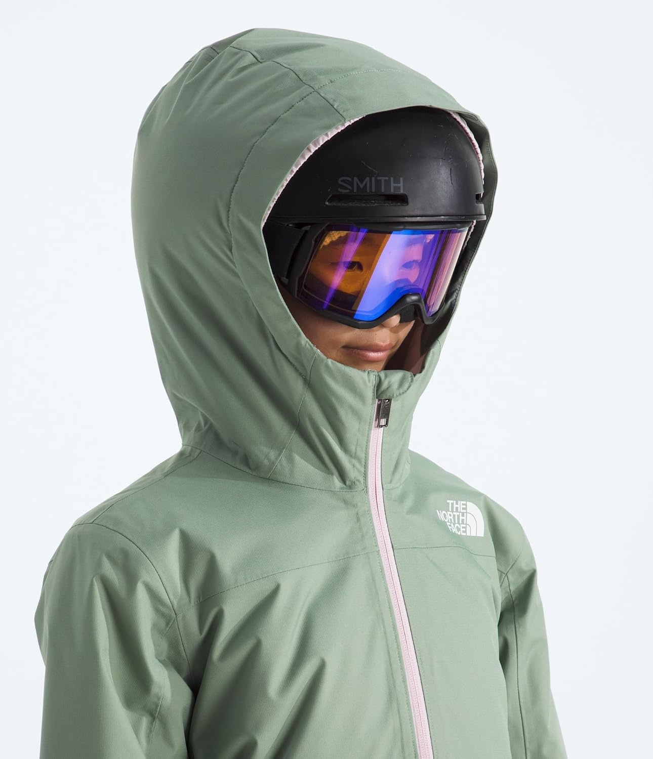 image:imageThe North Face girls Freedom Insulated Jacket Little KidBig KidSlate Moss