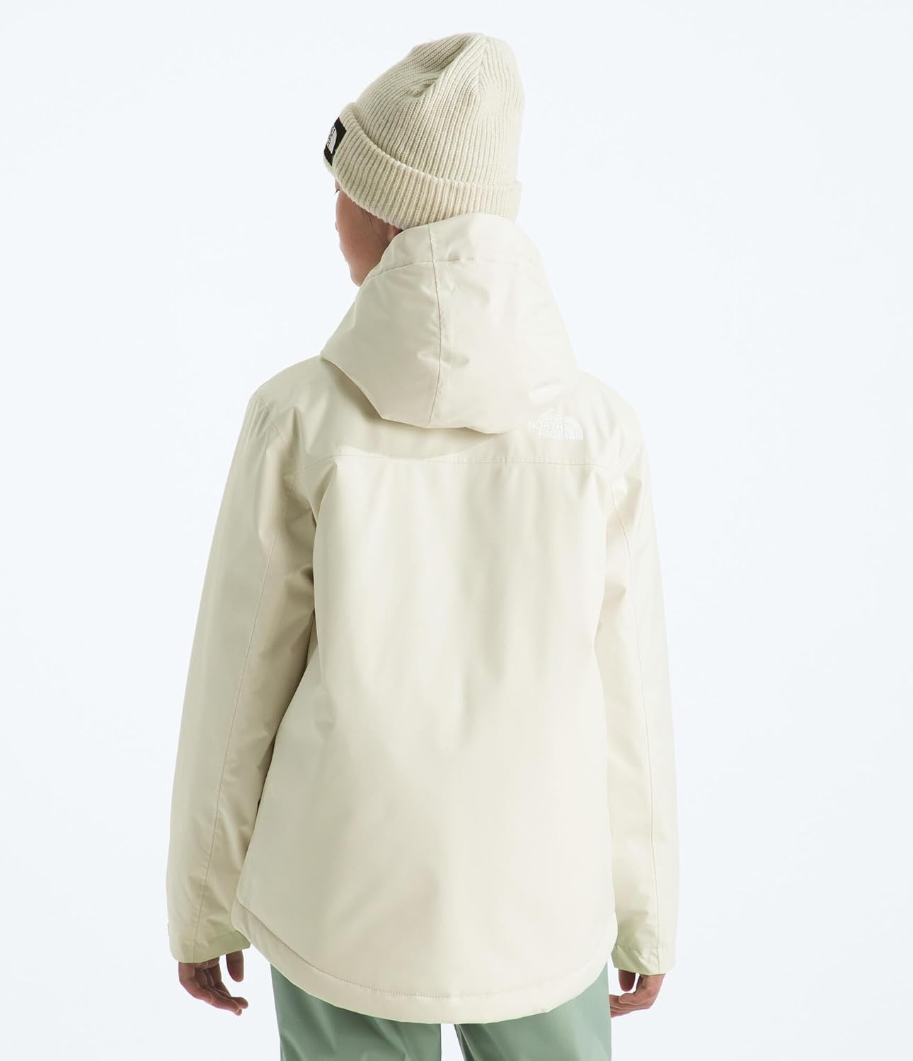 image:imageThe North Face girls Freedom Insulated Jacket Little KidBig KidWhite Dune