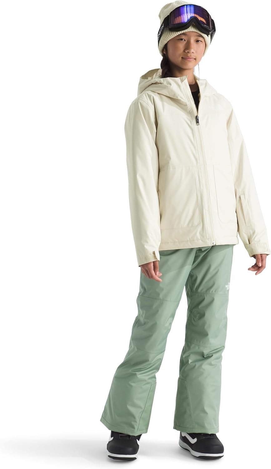 image:imageThe North Face girls Freedom Insulated Jacket Little KidBig KidWhite Dune