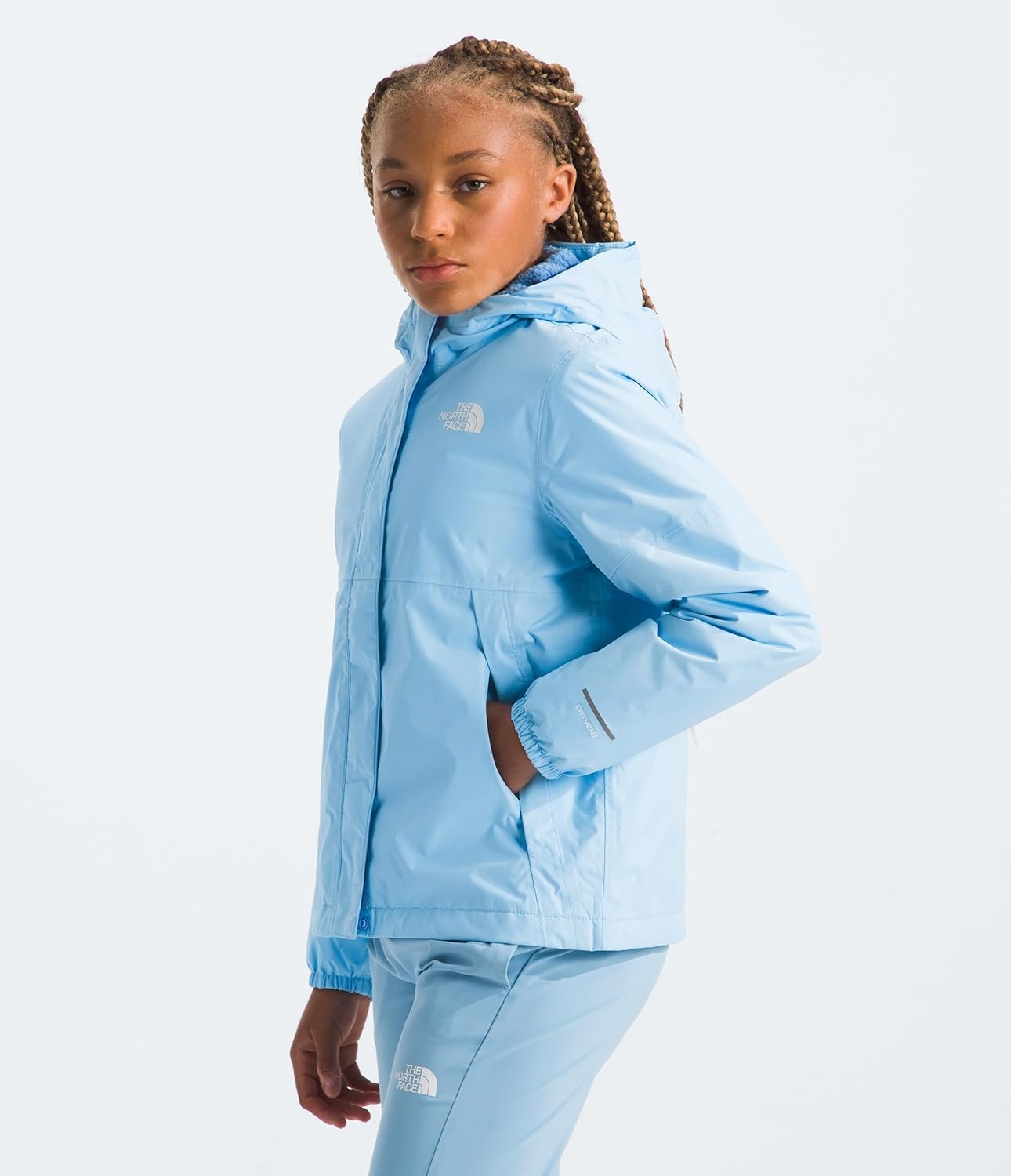 imageThe North Face girls Warm Antora Waterproof Rain JacketCornflower