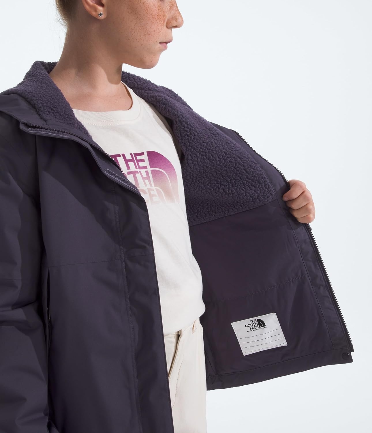 imageThe North Face girls Warm Antora Waterproof Rain JacketEndless Dusk