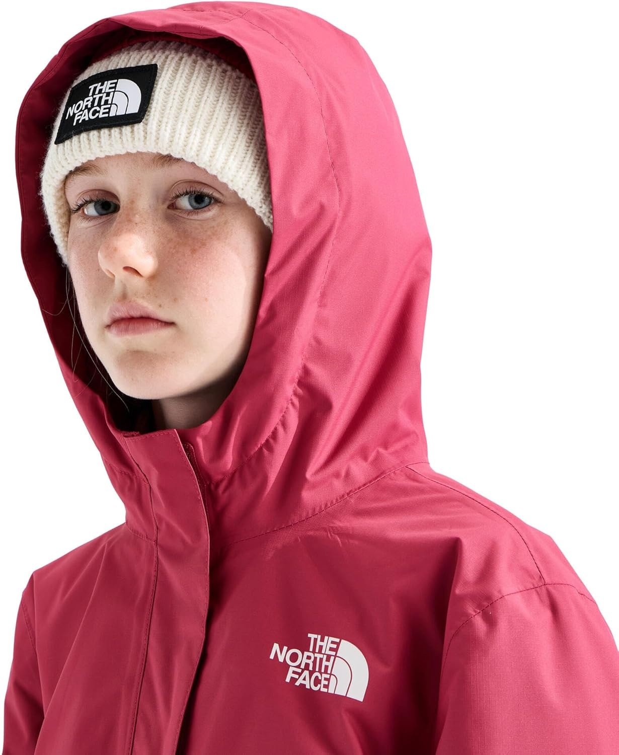imageThe North Face girls Warm Antora Waterproof Rain JacketFermented ClayPrimrose