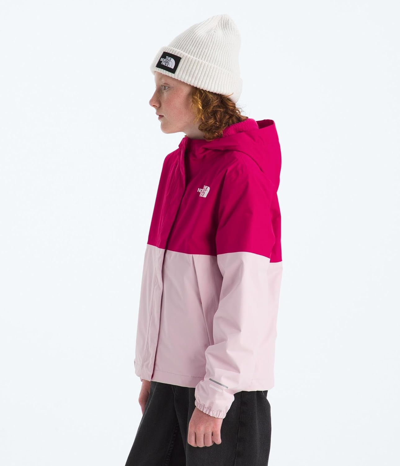 imageThe North Face girls Warm Antora Waterproof Rain JacketLali GuranPale Blossom