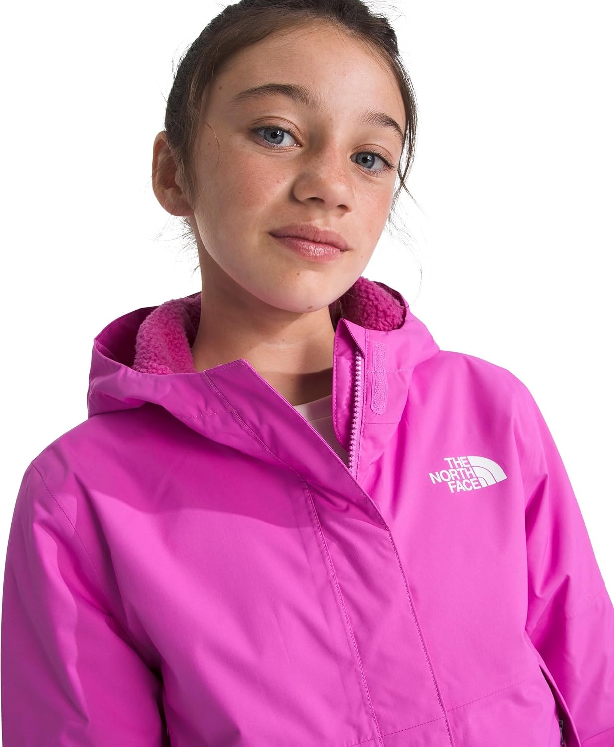 imageThe North Face girls Warm Antora Waterproof Rain JacketViolet Crocus