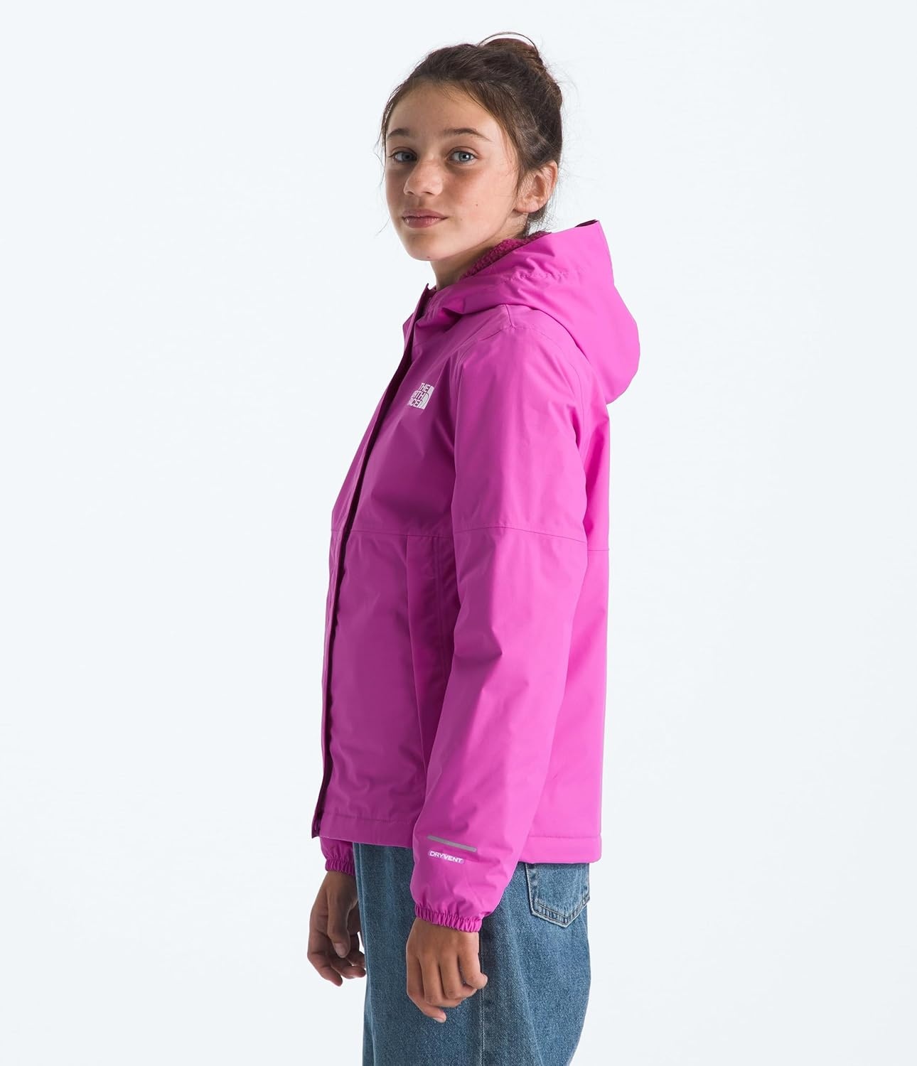 imageThe North Face girls Warm Antora Waterproof Rain JacketViolet Crocus