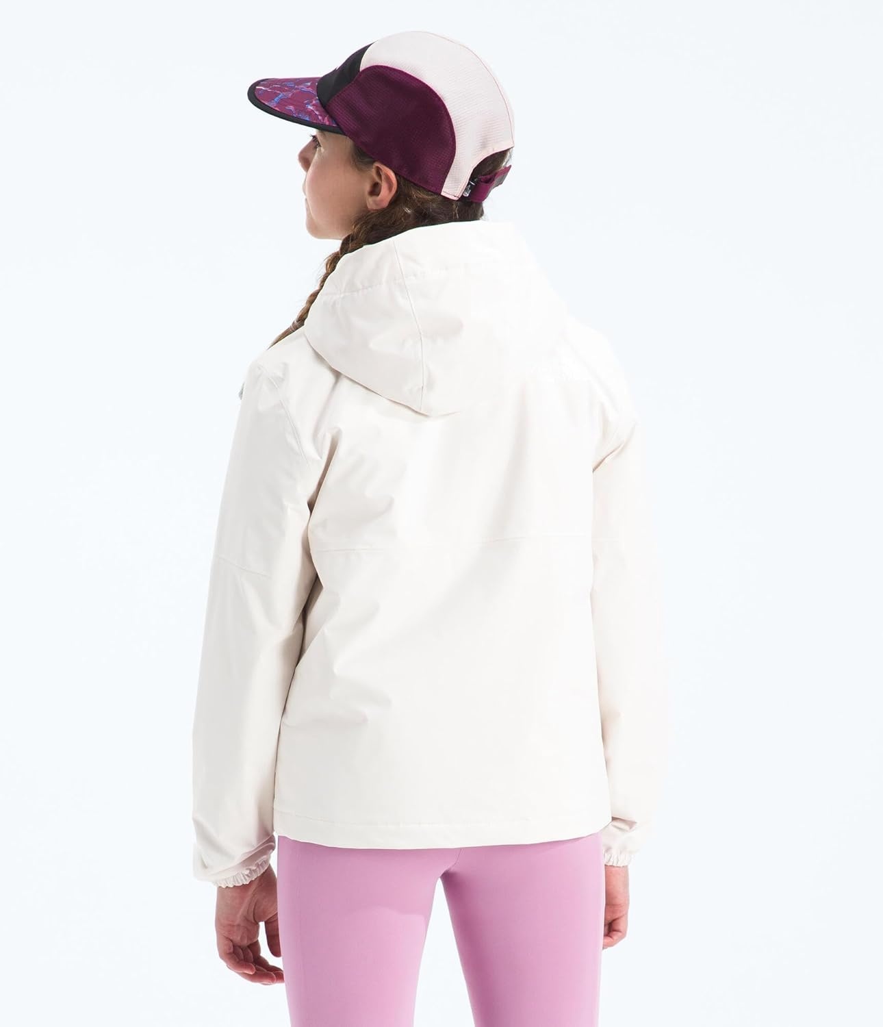 imageThe North Face girls Warm Antora Waterproof Rain JacketWhite Dune