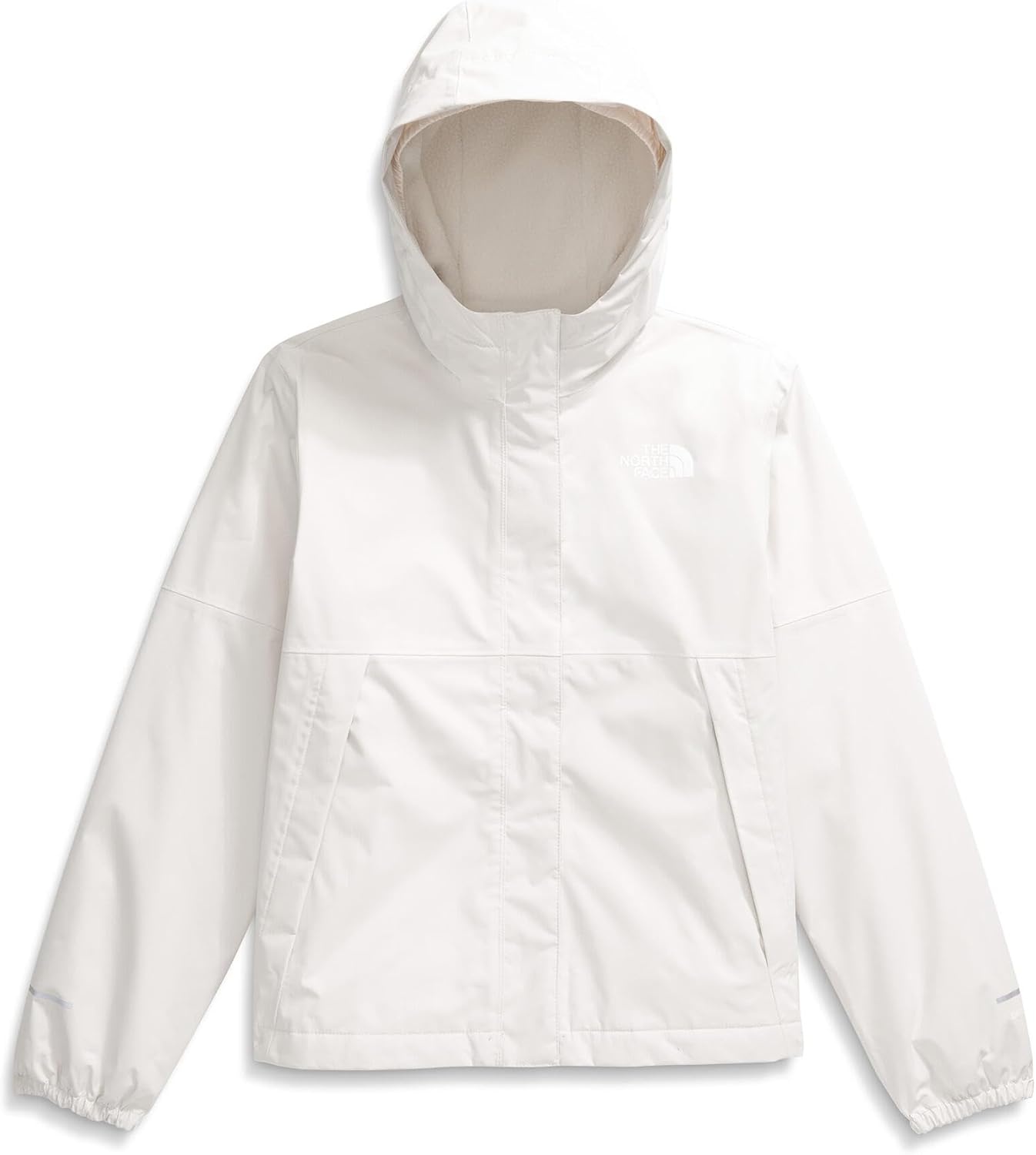 imageThe North Face girls Warm Antora Waterproof Rain JacketWhite Dune