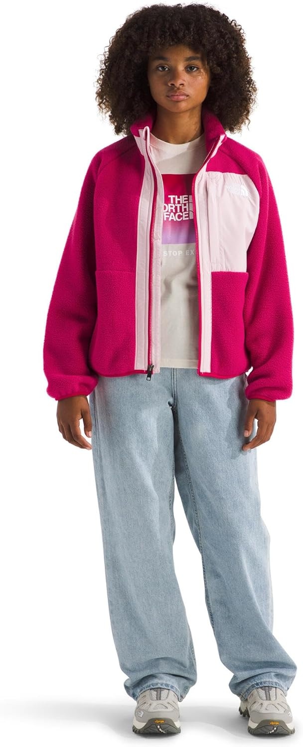 imageThe North Face girls Yumiori Full Zip Jacket Little KidBig KidLali GuranPale Blossom