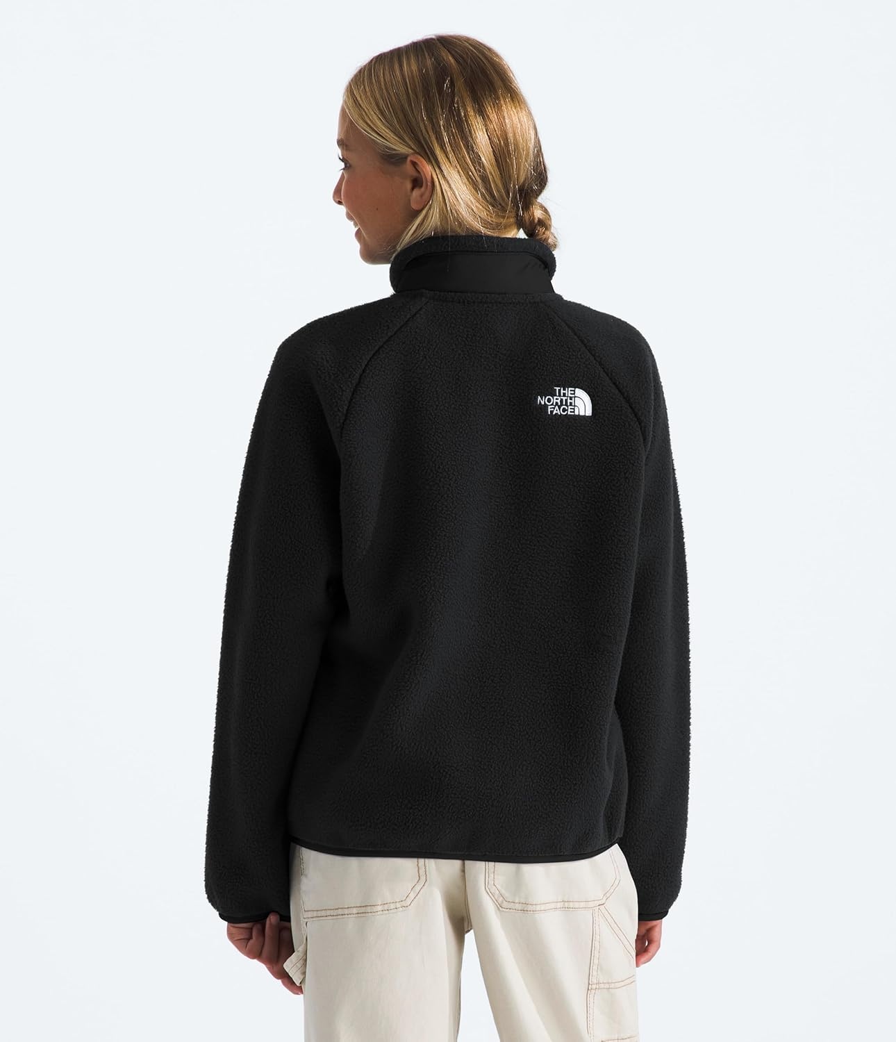 imageThe North Face girls Yumiori Full Zip Jacket Little KidBig KidTnf Black