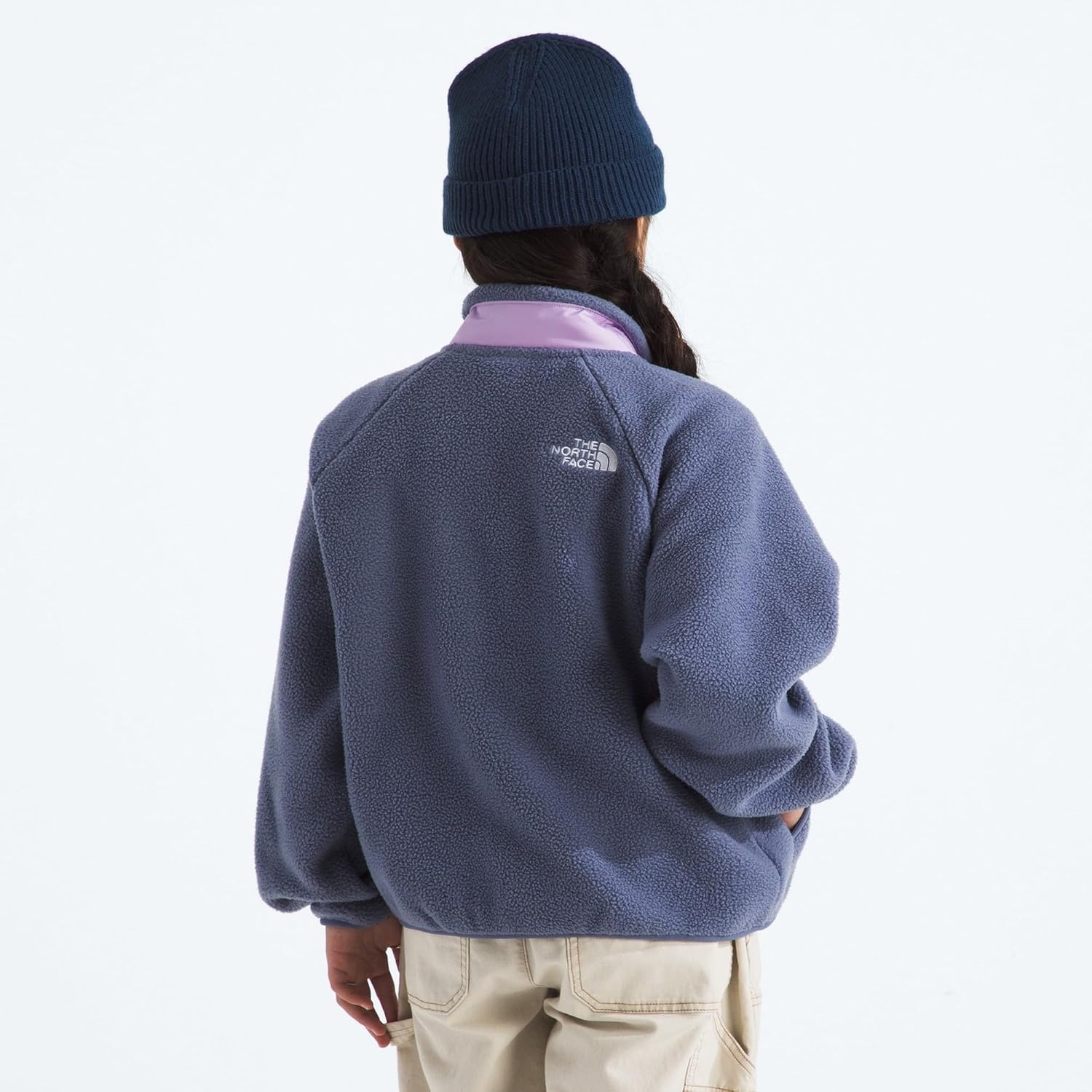 imageThe North Face girls Yumiori Full Zip Jacket Little KidBig KidTwilight GalaxyLite Lilac