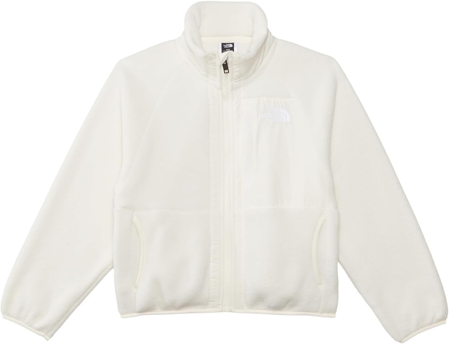 imageThe North Face girls Yumiori Full Zip Jacket Little KidBig KidWhite Dune