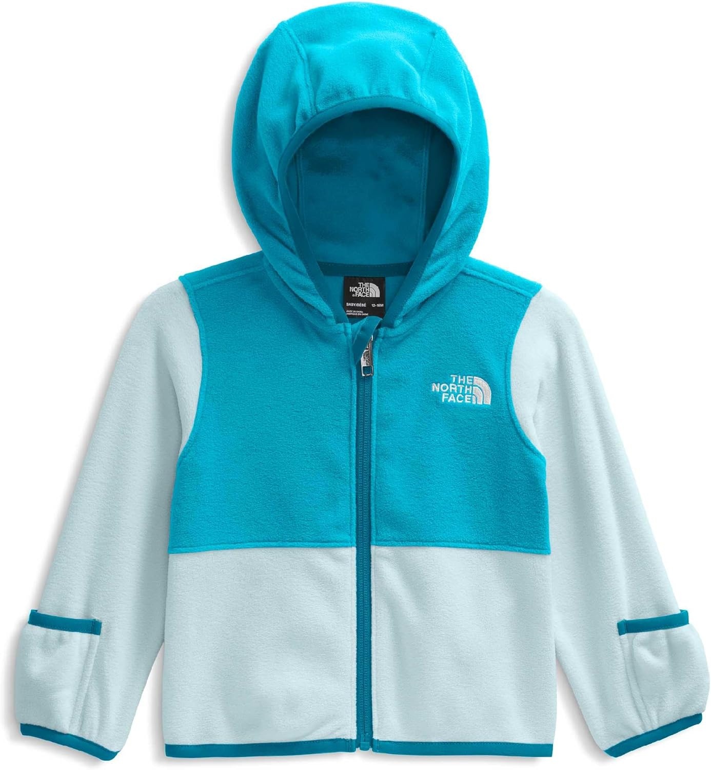 imageThe North Face unisexbaby Glacier Full Zip HoodieMeridian BluePolar Haze