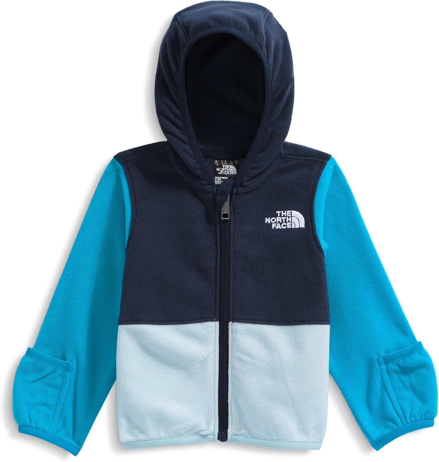 imageThe North Face unisexbaby Glacier Full Zip HoodieSummit NavyMeridian BluePolar Haze