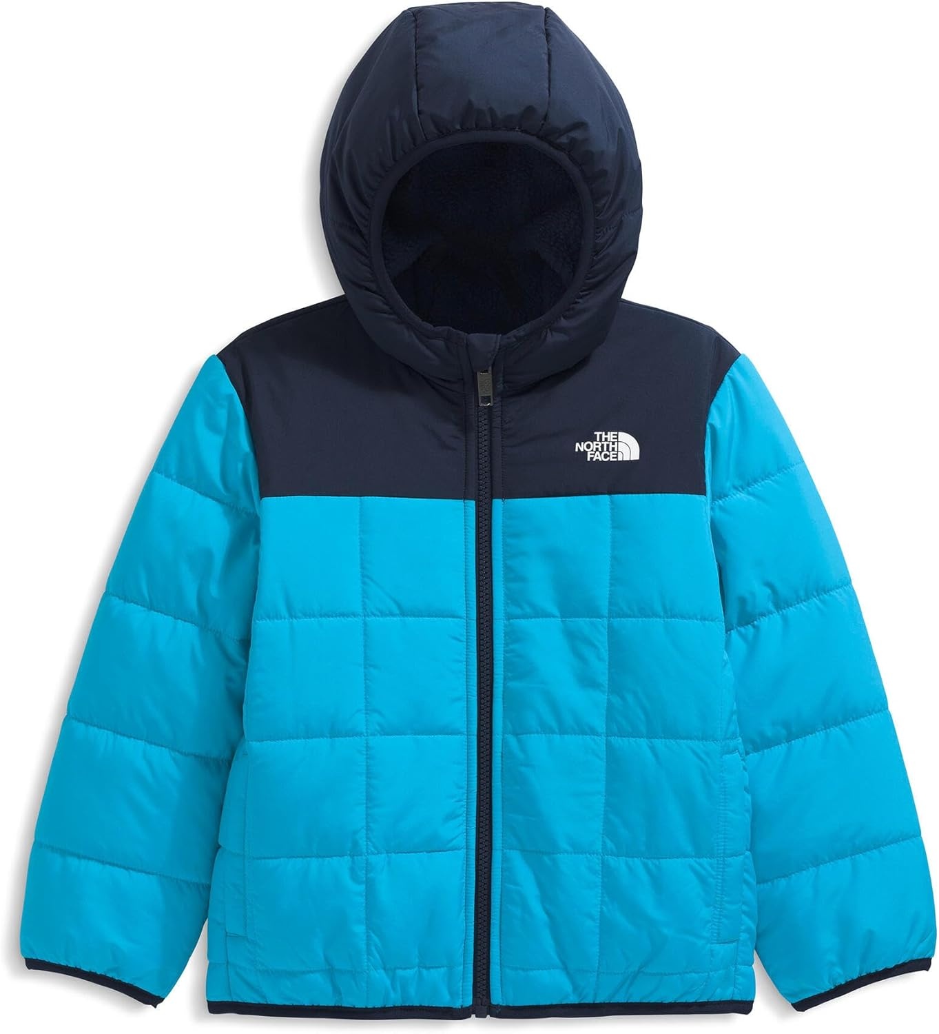 imageThe North Face unisexbaby Reversible Shasta Full Zip Hooded JacketMeridian BlueSummit Navy