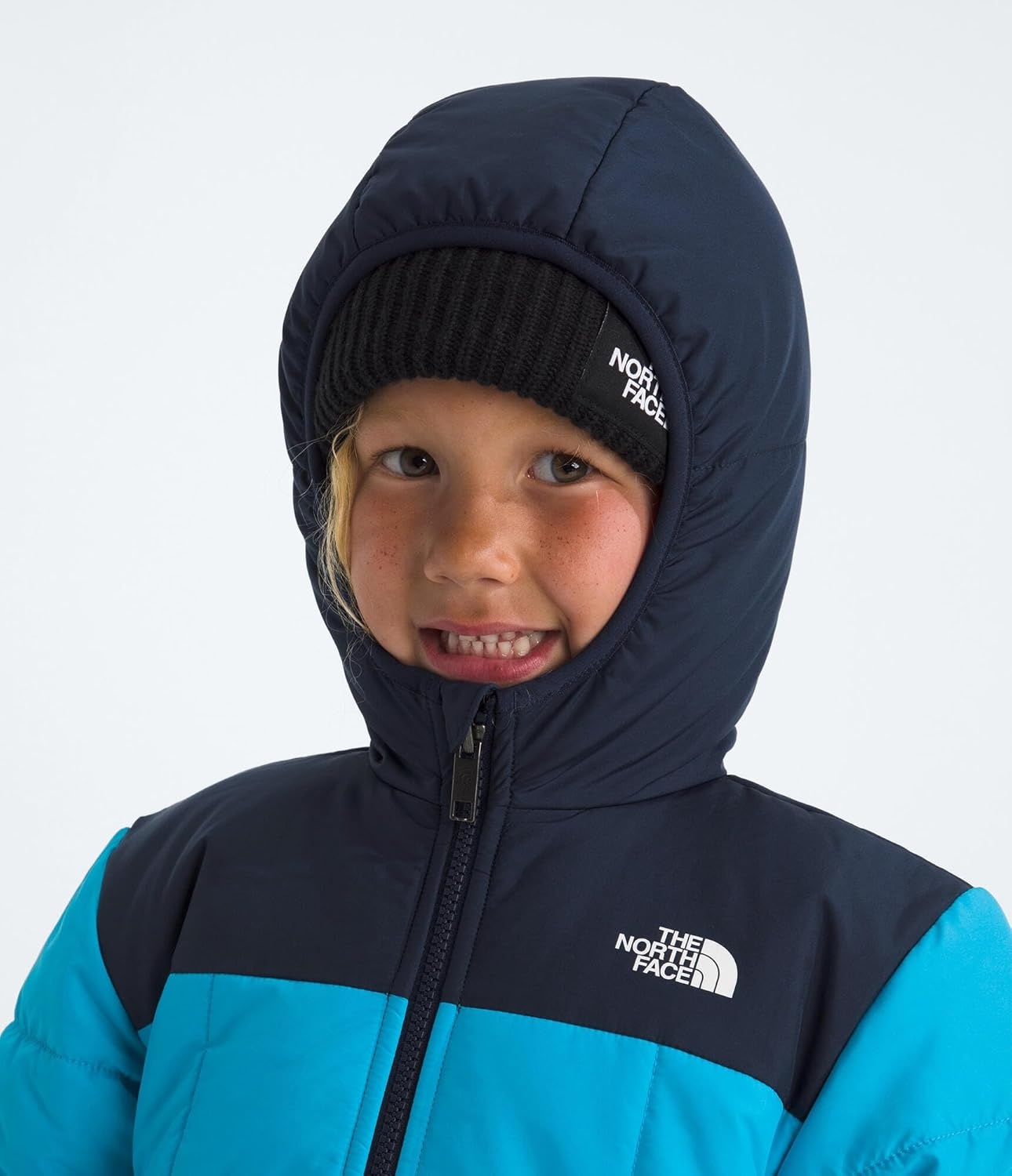 imageThe North Face unisexbaby Reversible Shasta Full Zip Hooded JacketMeridian BlueSummit Navy