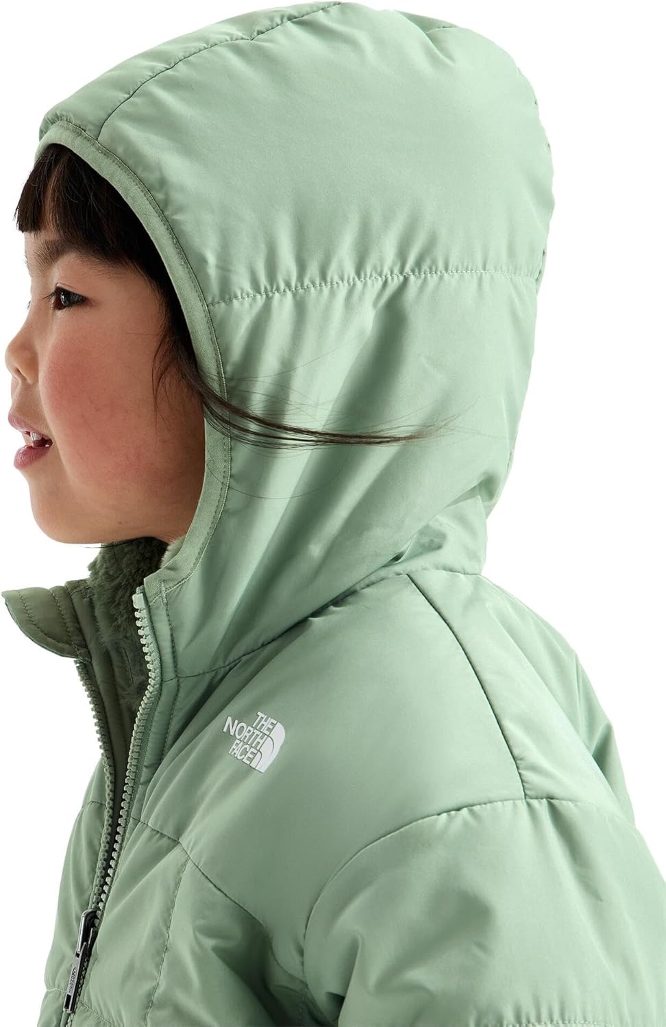 imageThe North Face unisexbaby Reversible Shasta Full Zip Hooded JacketSlate Moss