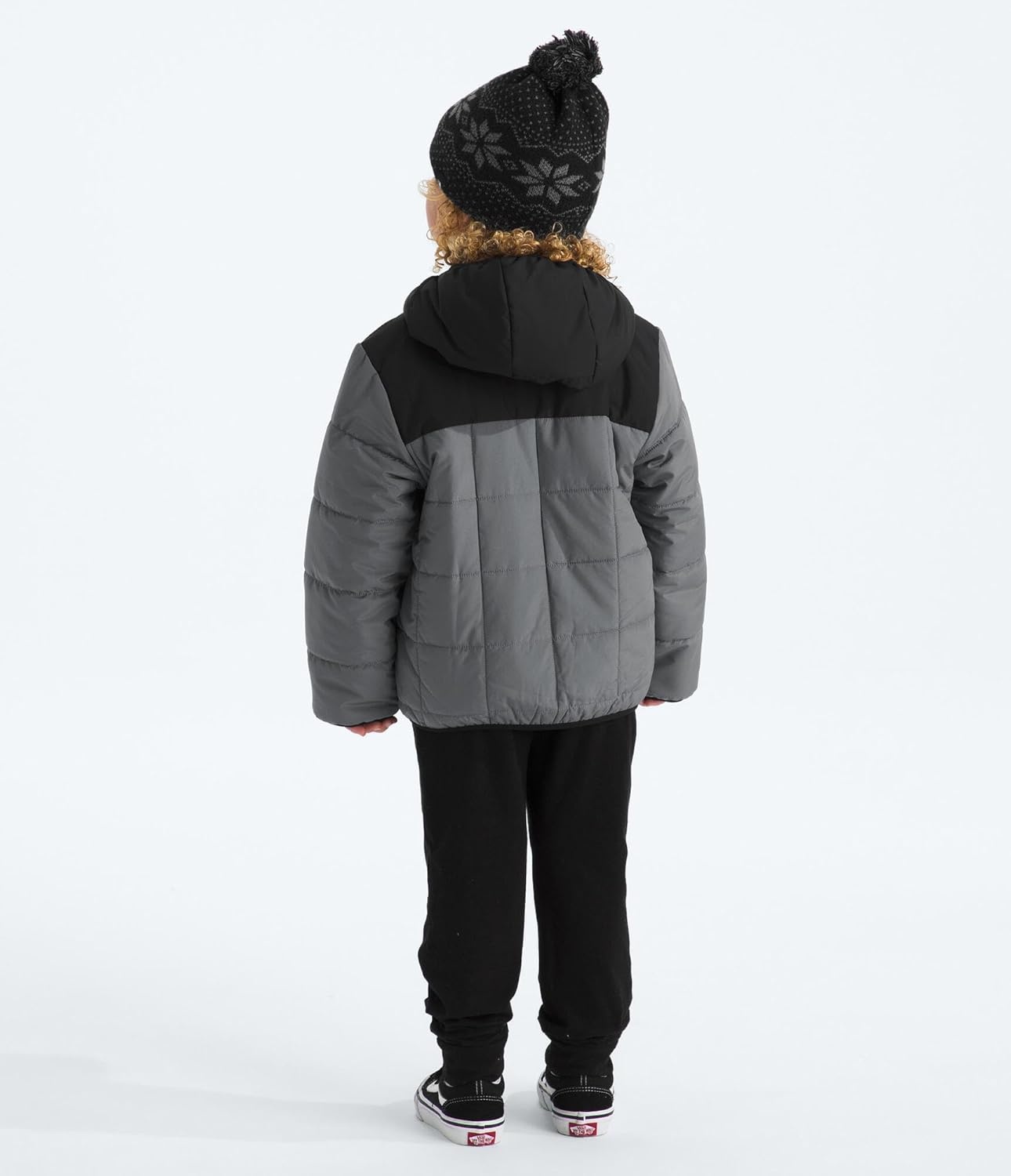 imageThe North Face unisexbaby Reversible Shasta Full Zip Hooded JacketSmoked Pearl