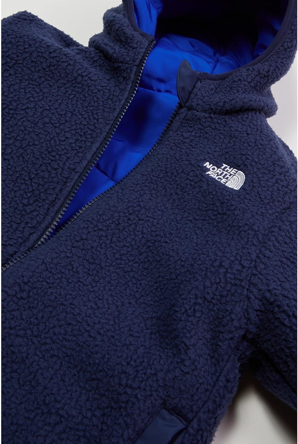 imageThe North Face unisexbaby Reversible Shasta Full Zip Hooded JacketTnf Blue