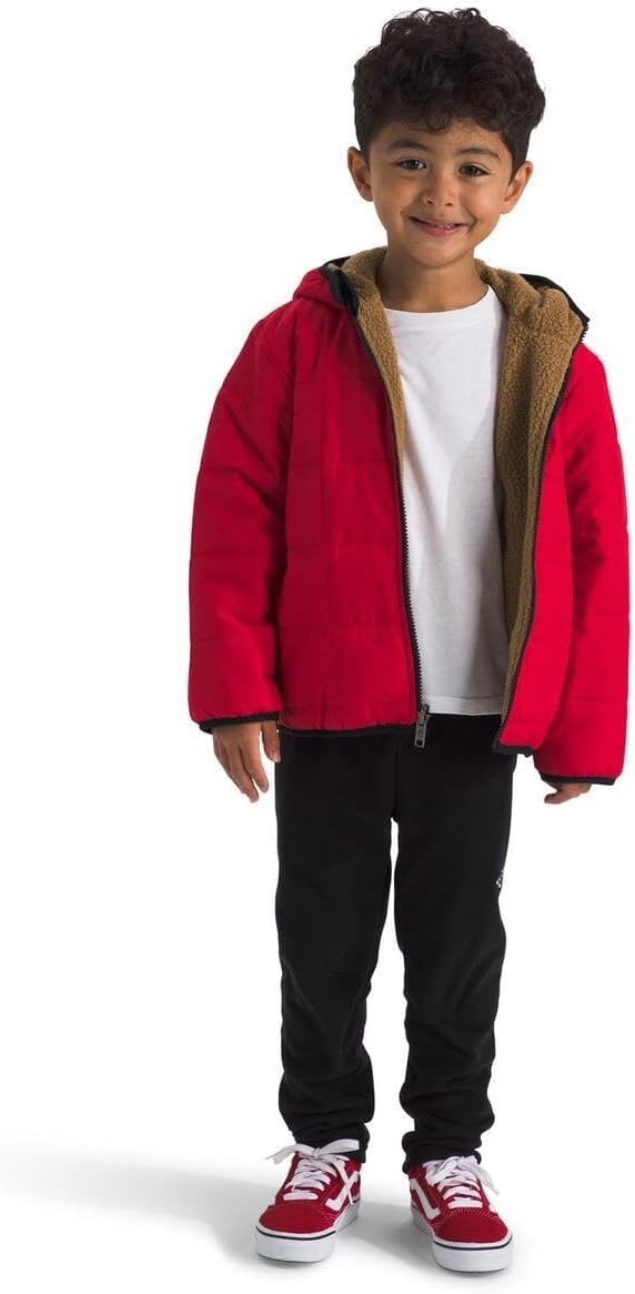 imageThe North Face unisexbaby Reversible Shasta Full Zip Hooded JacketTnf Red