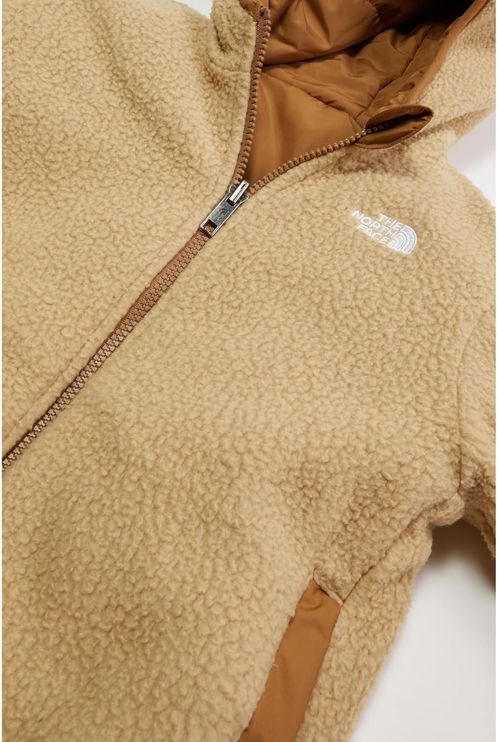 imageThe North Face unisexbaby Reversible Shasta Full Zip Hooded JacketUtility Brown
