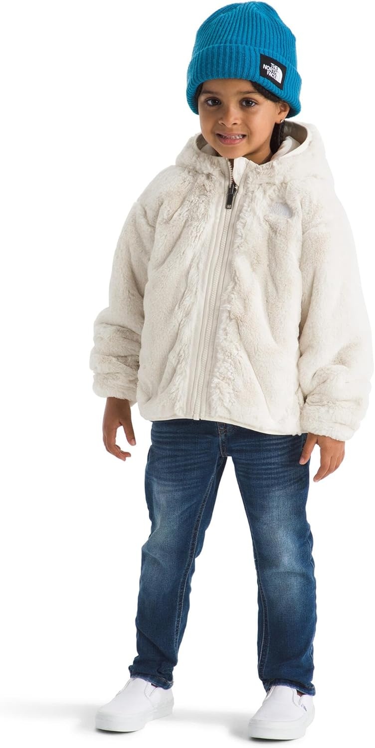 imageThe North Face unisexbaby Reversible Shasta Full Zip Hooded JacketWhite Dune