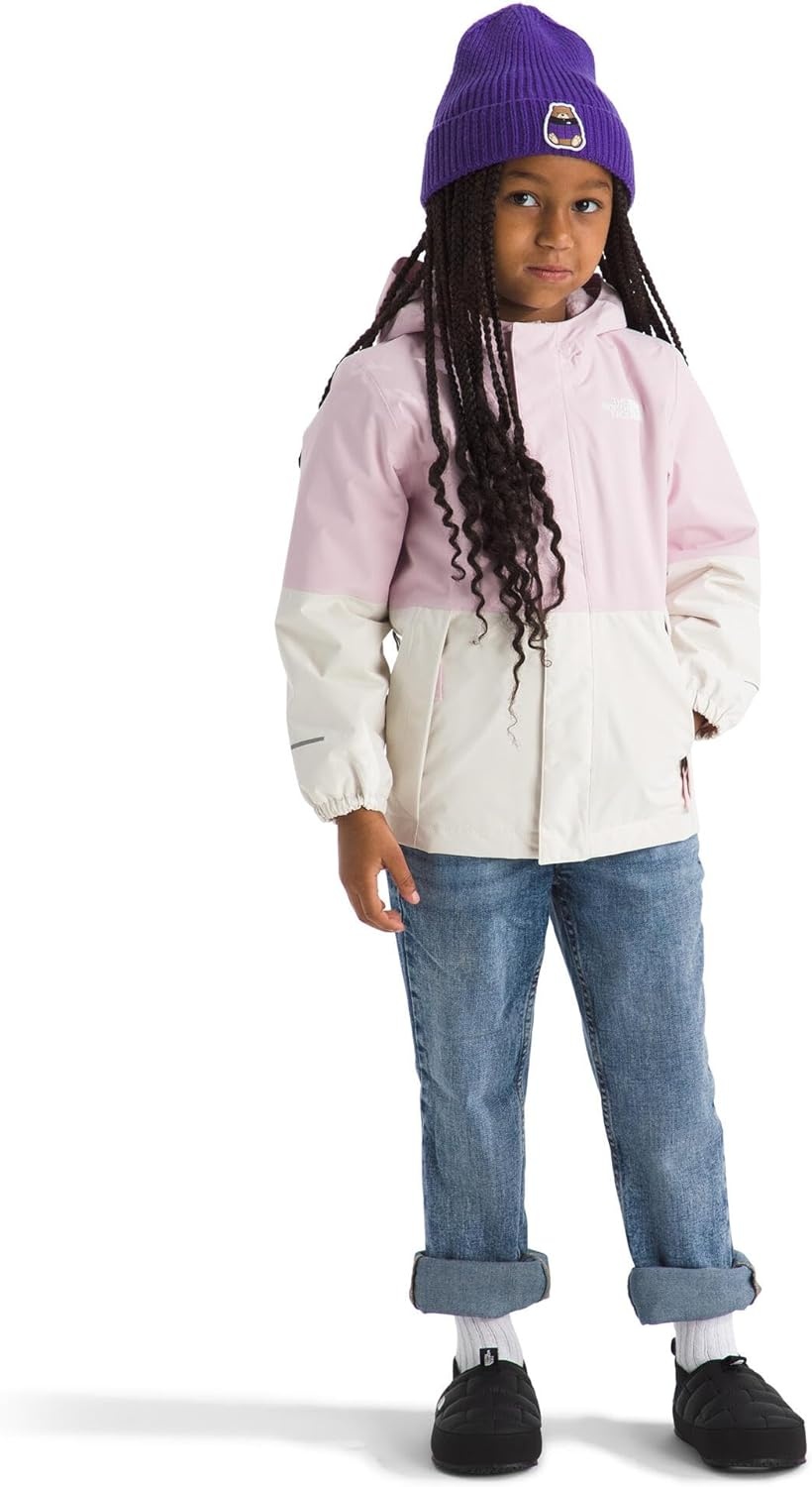 imageThe North Face unisexbaby Warm Antora Rain Jacket Insulated Waterproof Raincoat for Boys amp Girls Fleece Lined Hood amp Body Secure Zip Pockets