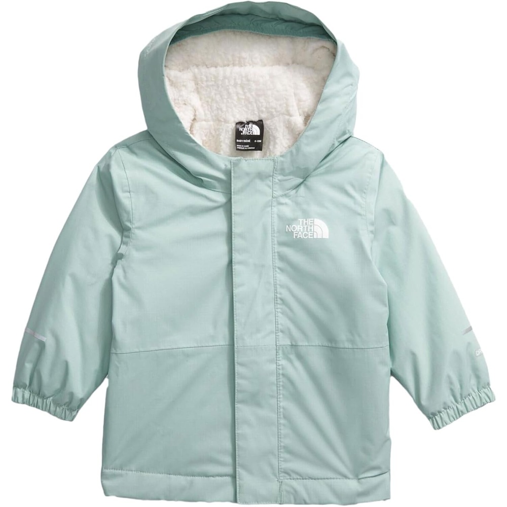 imageTHE NORTH FACE Baby Warm Antora Rain Jacket Windproof amp Waterproof Rain Coat Adjustable 3piece HoodMuted Pine