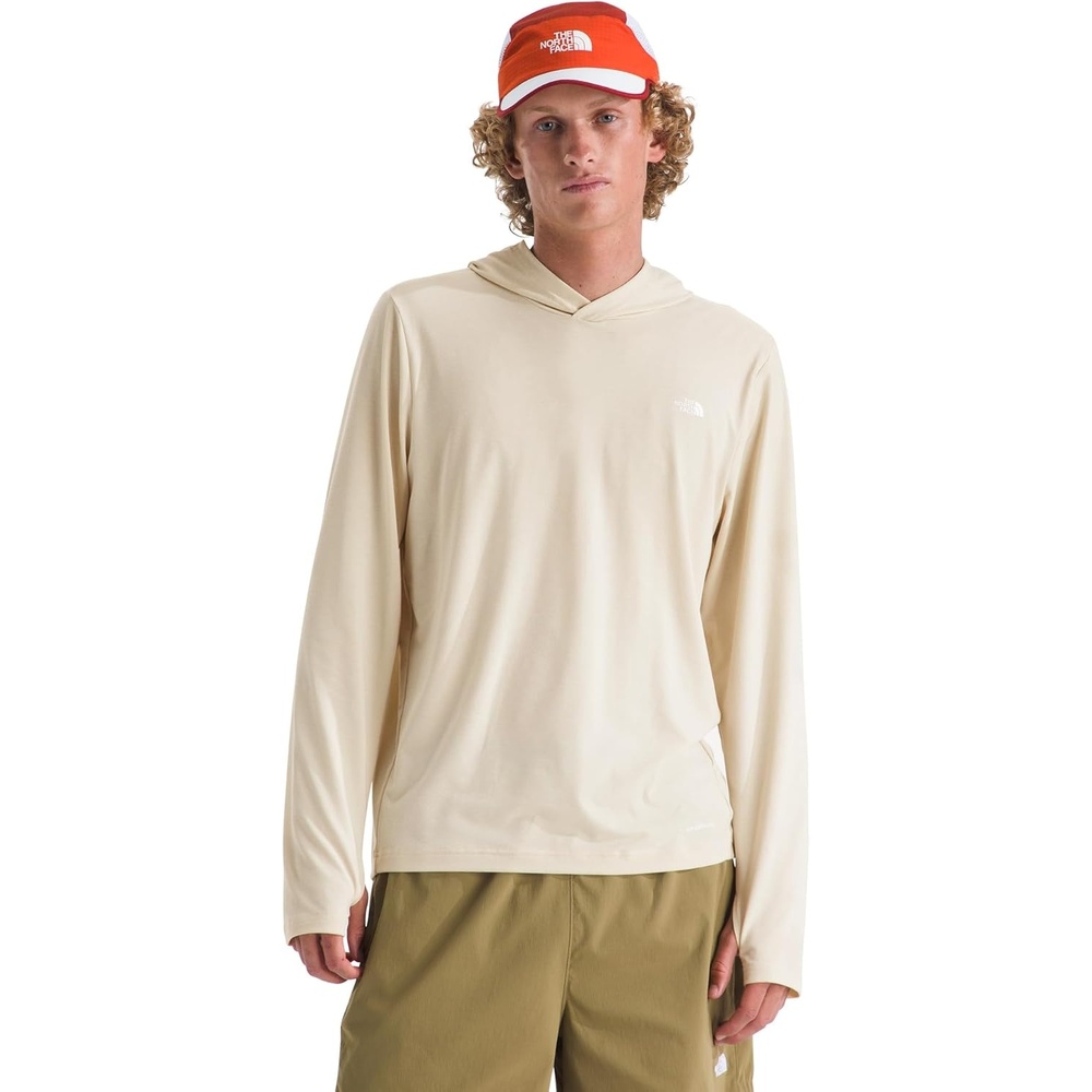 image:imageTHE NORTH FACE Mens Adventure Sun Hoodie Light amp Breathable With Upf 40 Sun Protection amp 3piece HoodDesert Stone