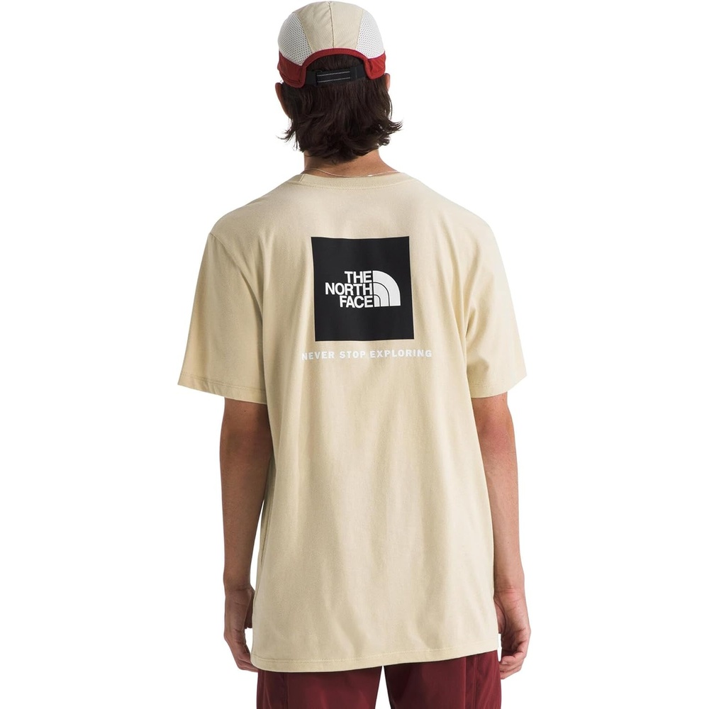 image:imageTHE NORTH FACE Mens Core Box NSE Short Sleeve Tee Branded Tshirt With a Ribbed CollarGravel
