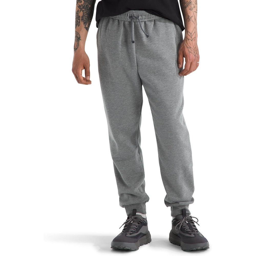 image:imageTHE NORTH FACE Mens Evolution Simple Dome Jogger  Elastic Waistband With Adjustable Drawcord Hand Pockets Ribbed CuffsTnf Mid Grey Heather