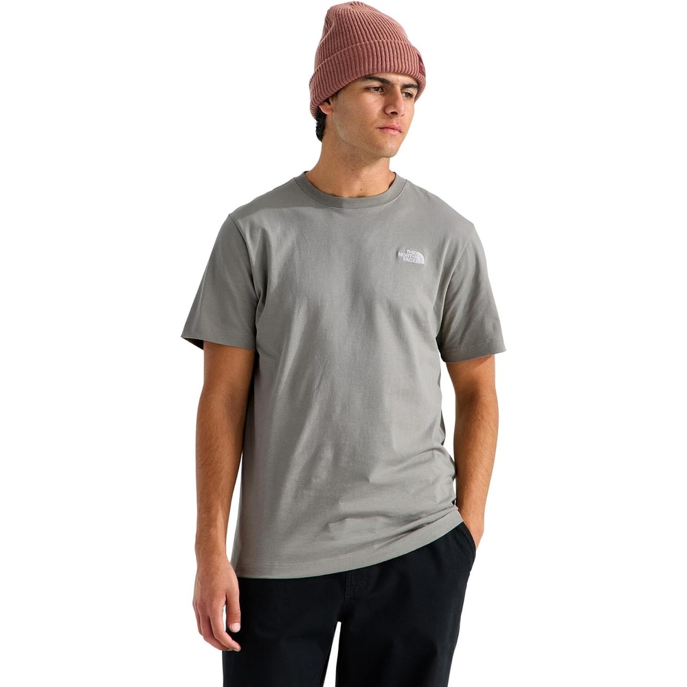 image:imageTHE NORTH FACE Mens Evolution Simple Dome Shortsleeve Tee Standard amp Big Size  Cotton Shirt With the Classic LogoStone Slab