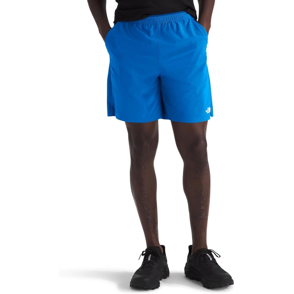 image:imageTHE NORTH FACE Mens Wander Short 20 Moisture Wicking Water Repellent Finish Internal DrawcordHero Blue