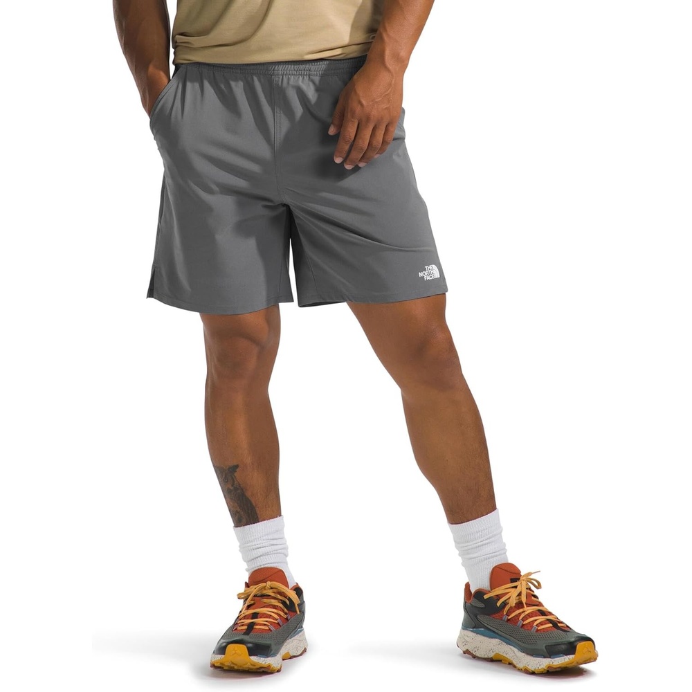 image:imageTHE NORTH FACE Mens Wander Short 20 Moisture Wicking Water Repellent Finish Internal DrawcordSmoked Pearl