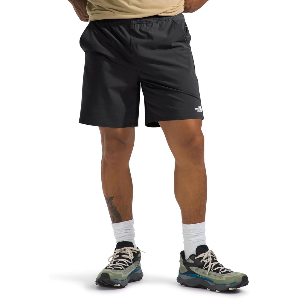 image:imageTHE NORTH FACE Mens Wander Short 20 Moisture Wicking Water Repellent Finish Internal DrawcordTnf Black