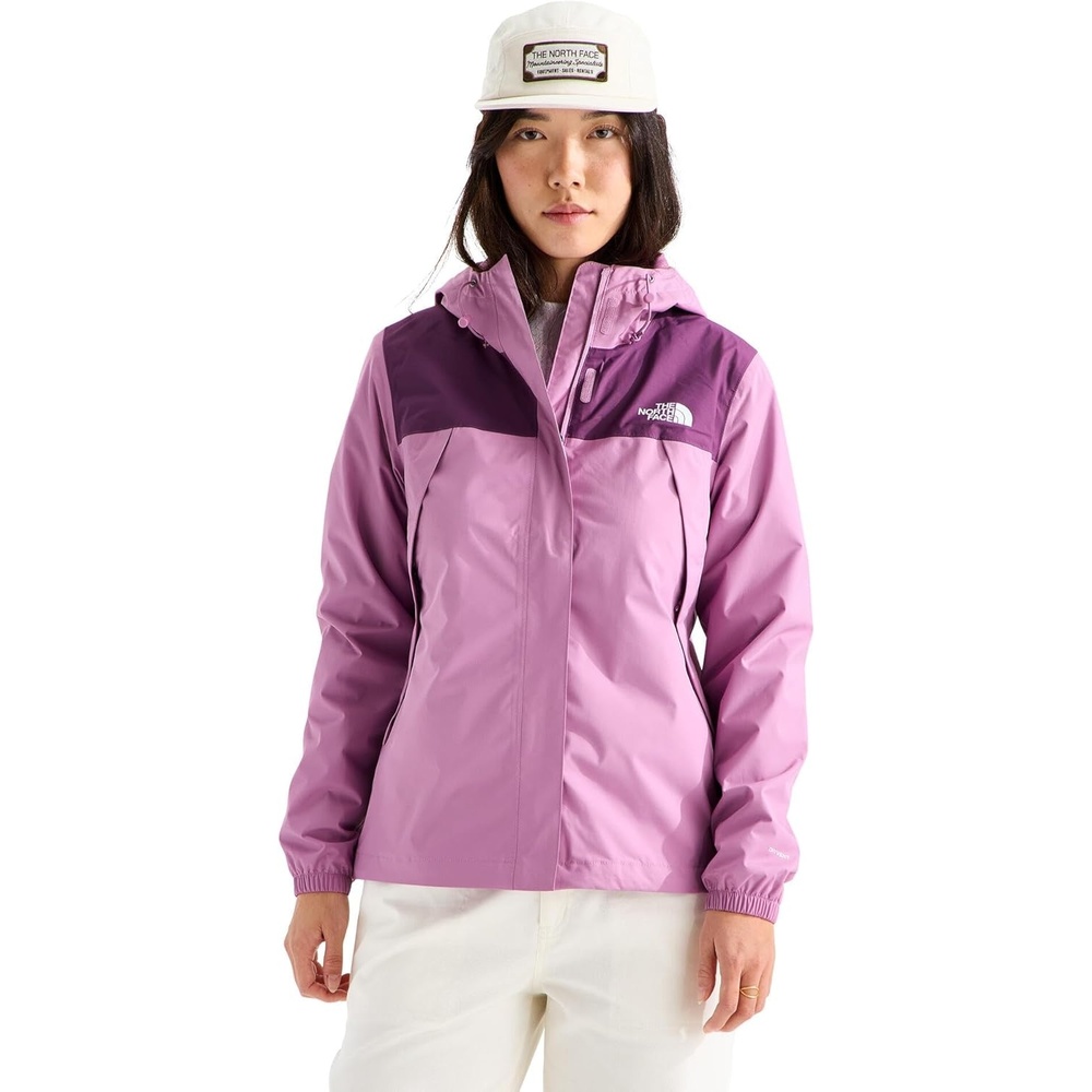 image:imageTHE NORTH FACE Womens Antora Waterproof Breathable Rain CoatHushed LavenderChroma Purple