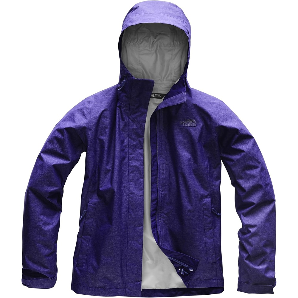 image:imageTHE NORTH FACE Womens Venture 2 Waterproof Hooded Rain Jacket Raincoat With Breathable Dryvent 25l Fabric PitzipsDeep Blue Heather