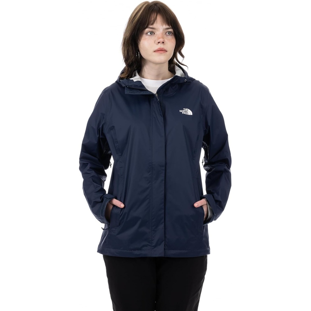 image:imageTHE NORTH FACE Womens Venture 2 Waterproof Hooded Rain Jacket Raincoat With Breathable Dryvent 25l Fabric PitzipsSummit Navy