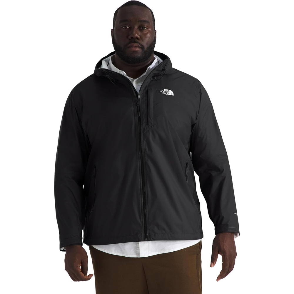 image:imageTHE NORTH FACE Womens Venture 2 Waterproof Hooded Rain Jacket Raincoat With Breathable Dryvent 25l Fabric PitzipsTnf Blacknpf