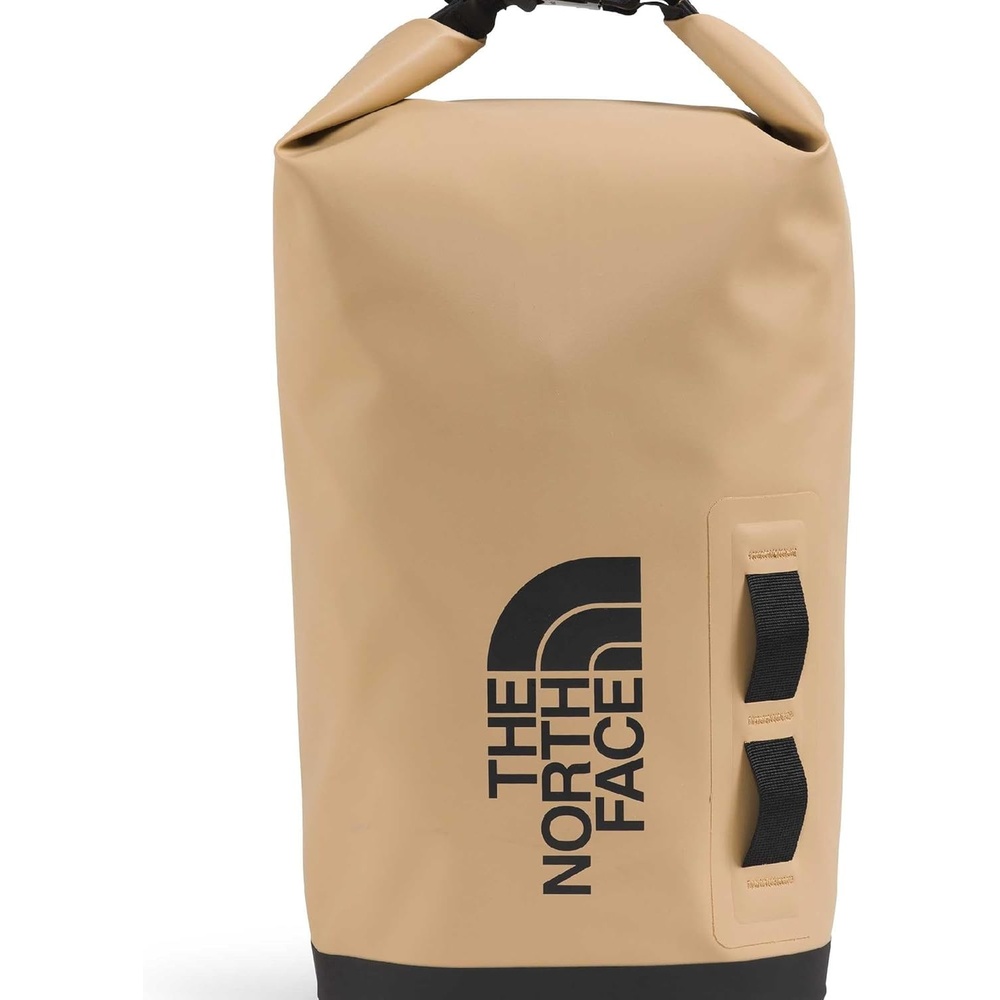 image:imageThe North Face Base Camp Dry Bag RollTop Waterproof Stuff Sack Ideal for Camping Gear amp Kayak Accessories Khaki StoneTNF Black 12 LitersKhaki StoneTnf Black