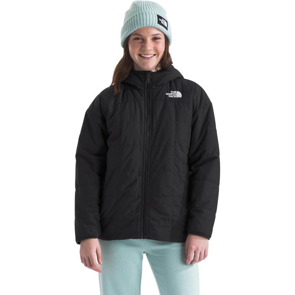 imageThe North Face Girls Reversible Shasta Short ParkaTnf Black
