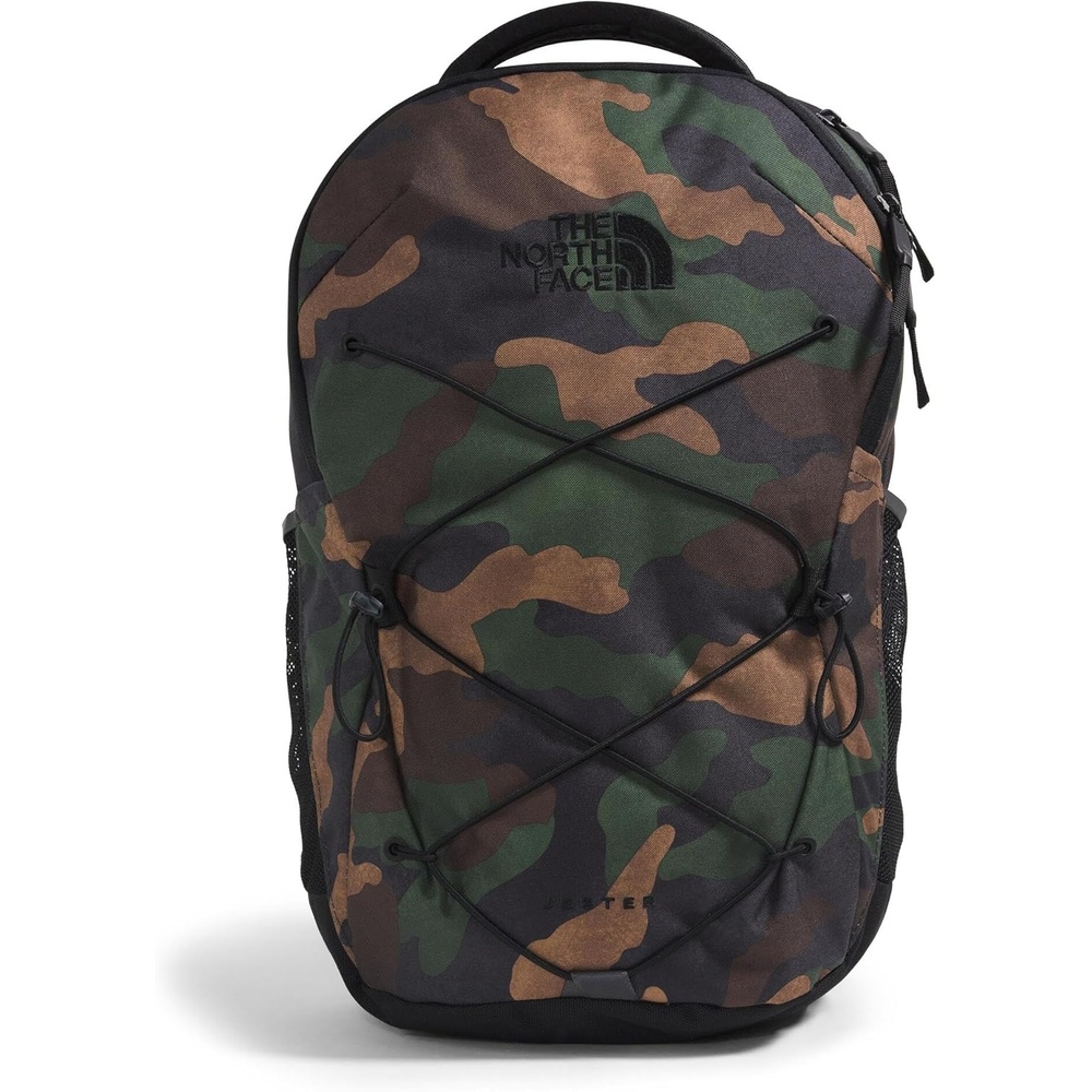 imageThe North Face Jester Everyday Laptop Backpack Commuter Daypack Water Repellent Laptop Sleeve Khaki StoneForest Olive One SizeTnf Black CamoTnf Black